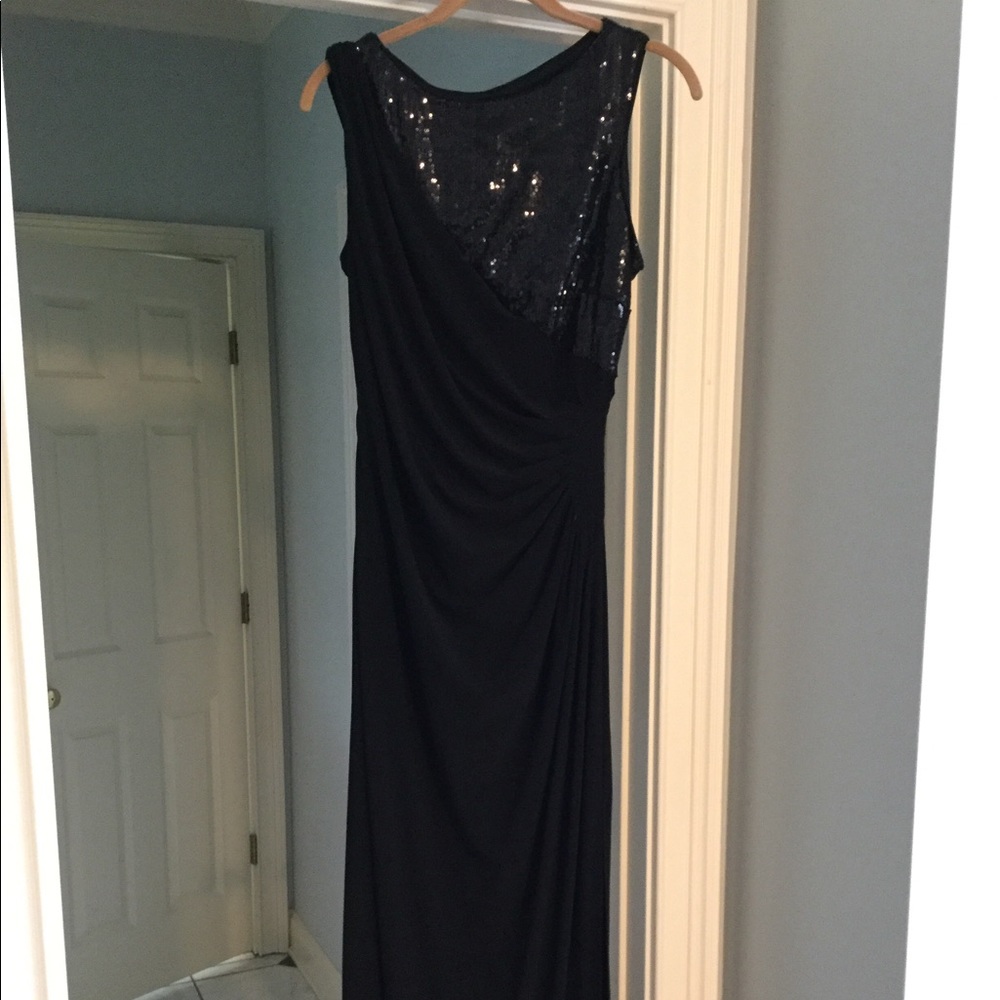 R&MRichards long black dress